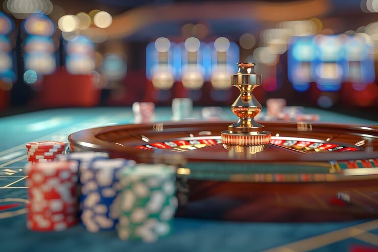 badai 100 AduQ live-dealer table with professional dealer and HD camera setup